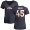 Women's Christopher Allen Name & Number Slim Fit T-Shirt - Navy