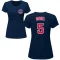 Women's Christopher Morel Name & Number T-Shirt - Navy