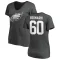 Women's Chuck Bednarik One Color T-Shirt - Ash