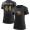 Women's Chuck Foreman 2020 Salute To Service Performance T-Shirt - Black