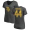 Women's Chuck Foreman One Color T-Shirt - Ash