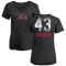 Women's Cito Gaston Midnight Mascot V-Neck T-Shirt - Black