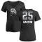 Women's Cito Gaston Midnight Mascot V-Neck T-Shirt - Black