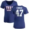 Women's C.J. Conrad Name & Number Slim Fit T-Shirt - Royal