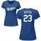 Women's Claude Osteen Name & Number T-Shirt - Royal