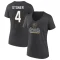 Women's Clayton Stoner Heather 2023 Western Conference Champions V-Neck T-Shirt - Charcoal