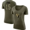 Women's Clayton Tune Legend Salute to Service Scoop Neck T-Shirt - Olive