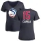 Women's Clint Capela Name and Number Banner Wave V-Neck T-Shirt - Navy