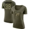 Women's Clint Ratkovich Legend Salute to Service Scoop Neck T-Shirt - Olive