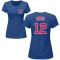 Women's Codi Heuer Name & Number T-Shirt - Royal