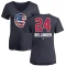 Women's Cody Bellinger Name and Number Banner Wave V-Neck T-Shirt - Navy