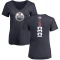 Women's Cody Ceci Backer Slim Fit V-Neck T-Shirt - Navy