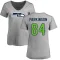 Women's Colby Parkinson Name & Number Slim Fit T-Shirt - Ash