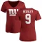 Women's Cole Beasley Name & Number Slim Fit T-Shirt - Red