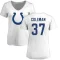 Women's Cole Coleman Name & Number Slim Fit T-Shirt - White