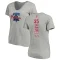 Women's Cole Hamels Backer Slim Fit T-Shirt - Ash