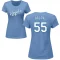 Women's Cole Ragans Name & Number T-Shirt - Light Blue