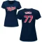 Women's Cole Sands Name & Number T-Shirt - Navy