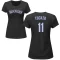 Women's Cole Tucker Name & Number T-Shirt - Black