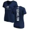 Women's Coleman Shelton Backer Slim Fit T-Shirt - Navy