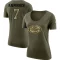 Women's Colin Kaepernick Legend Salute to Service Scoop Neck T-Shirt - Olive