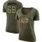 Women's Colton McKivitz Legend Salute to Service Scoop Neck T-Shirt - Olive