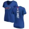 Women's Colton Schmidt Backer Slim Fit T-Shirt - Royal