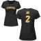 Women's Connor Joe Name & Number T-Shirt - Black