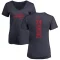 Women's Connor McMichael One Color Backer T-Shirt - Navy