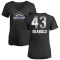 Women's Connor Seabold Midnight Mascot V-Neck T-Shirt - Black