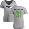 Women's Connor Wedington Name & Number Slim Fit T-Shirt - Ash