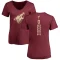 Women's Conor Geekie One Color Backer T-Shirt - Maroon