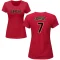 Women's Corbin Carroll Name & Number T-Shirt - Crimson