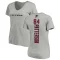 Women's Cordarrelle Patterson Backer V-Neck T-Shirt - Ash