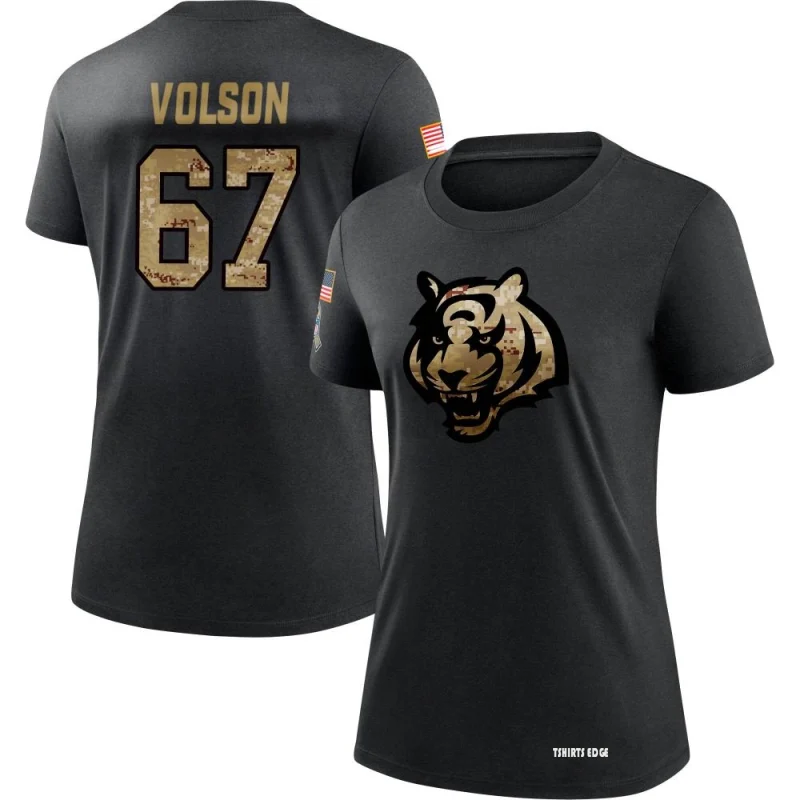 Women's Cordell Volson 2020 Salute To Service Performance T-Shirt - Black -  Tshirtsedge