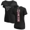 Women's Cornell Armstrong Backer Slim Fit T-Shirt - Black