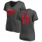 Women's Cornell Powell One Color T-Shirt - Ash