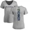 Women's Cortez Kennedy Backer V-Neck T-Shirt - Ash