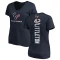 Women's Cory Littleton Backer Slim Fit T-Shirt - Navy