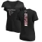 Women's Courtney Upshaw Backer Slim Fit T-Shirt - Black