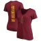 Women's Craig Porter Jr. Backer T-Shirt - Maroon