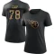 Women's Curley Culp 2020 Salute To Service Performance T-Shirt - Black