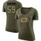 Women's Curtis Robinson Legend Salute to Service Scoop Neck T-Shirt - Olive