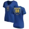 Women's Curtis Washington RBI Slim Fit V-Neck T-Shirt - Royal