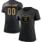 Women's Custom 2020 Salute To Service Performance T-Shirt - Black