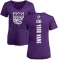 Women's Custom Backer T-Shirt - Purple