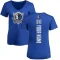 Women's Custom Backer T-Shirt - Royal