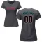 Women's Custom Name & Number T-Shirt - Charcoal