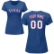 Women's Custom Name & Number T-Shirt - Royal