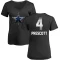 Women's Dak Prescott Midnight Mascot T-Shirt - Black